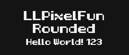 LLPixelFun-Rounded