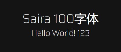 Saira-100
